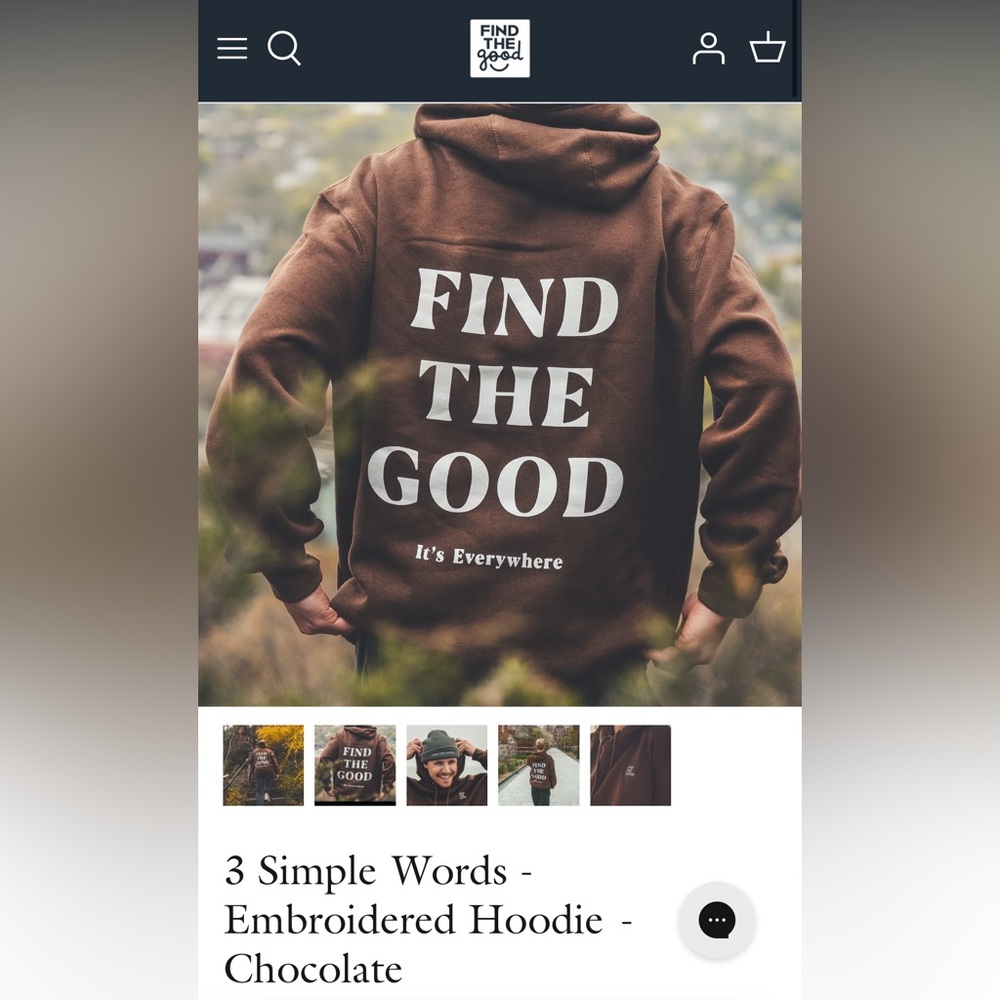 Find The Good sweatshirt size small